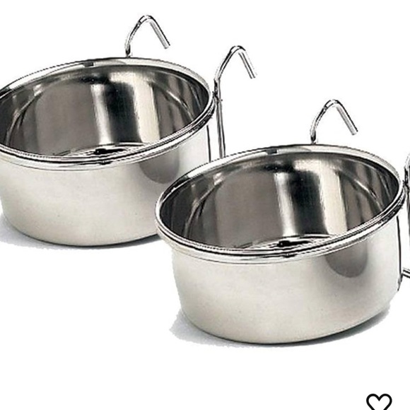 Other - Stainless steel hanging pet bowls